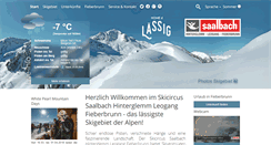 Desktop Screenshot of bergbahnen-fieberbrunn.at