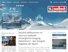 Tablet Screenshot of bergbahnen-fieberbrunn.at